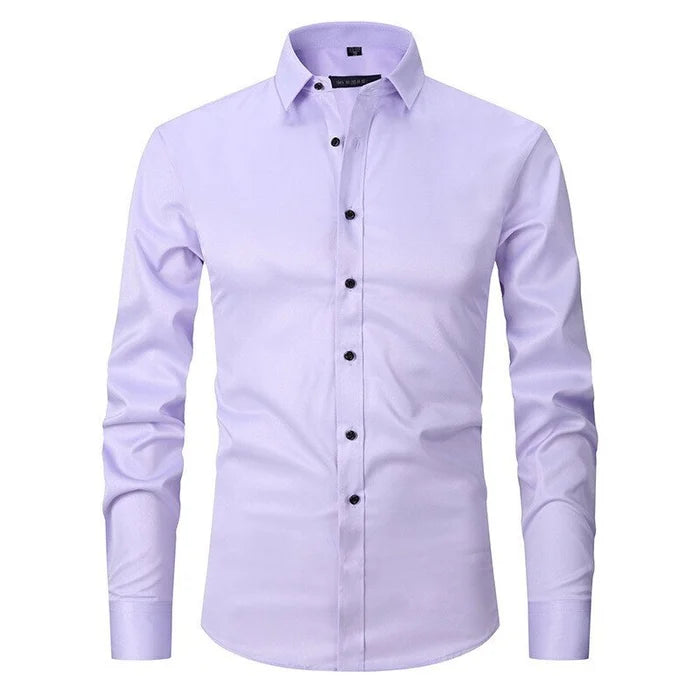 Lucas | Stretchy Wrinkle-Resistant Shirt