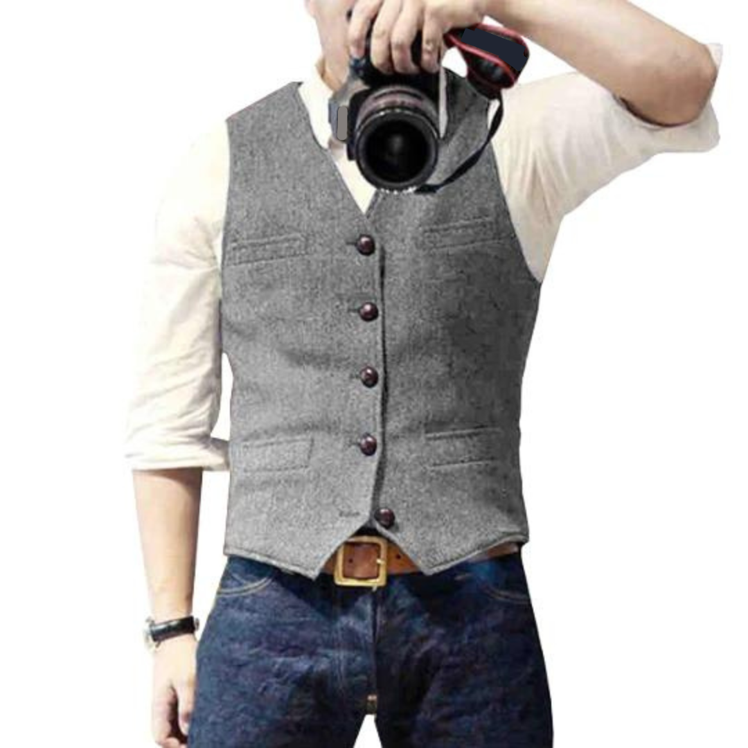 Elvis Elegant Men's Vest