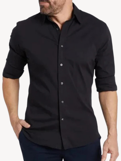 Aston | Wrinkle Free Shirt With Zip