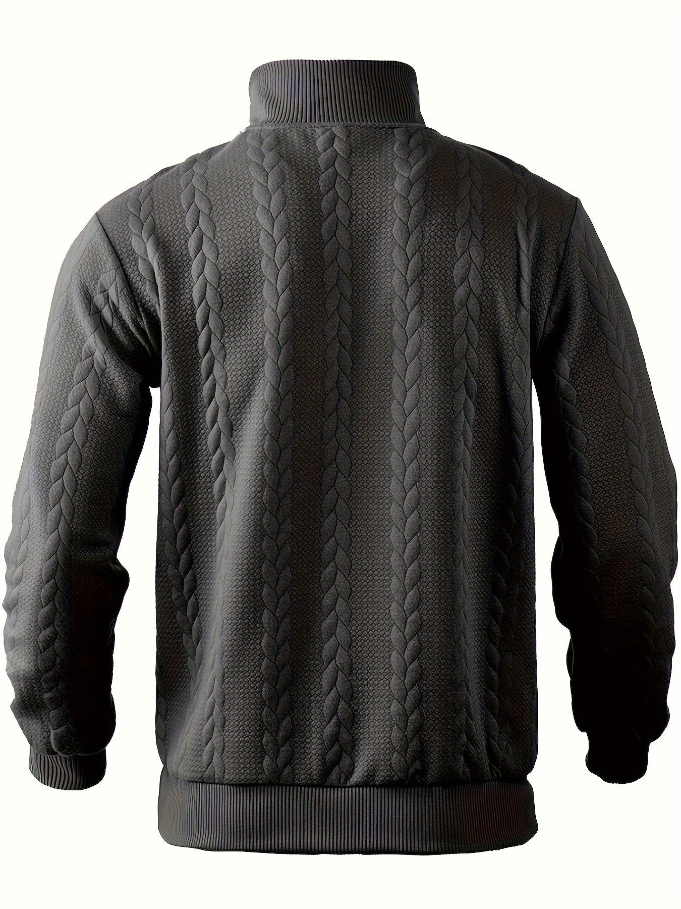 Rafael | Cable Knit Zip Up