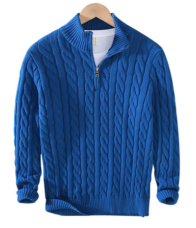 Anthony | Half Zip Cable Knit