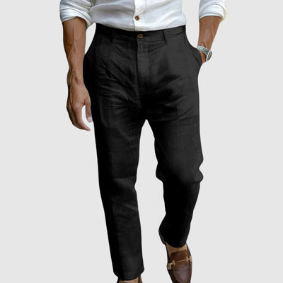 St. Tropez Chic Linen Pants