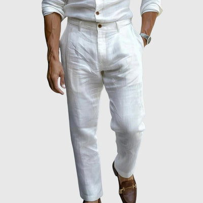 St. Tropez Chic Linen Pants