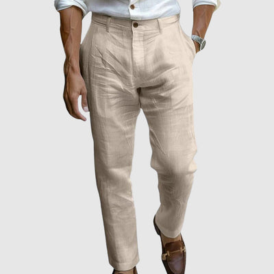 St. Tropez Chic Linen Pants