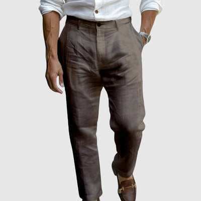 St. Tropez Chic Linen Pants