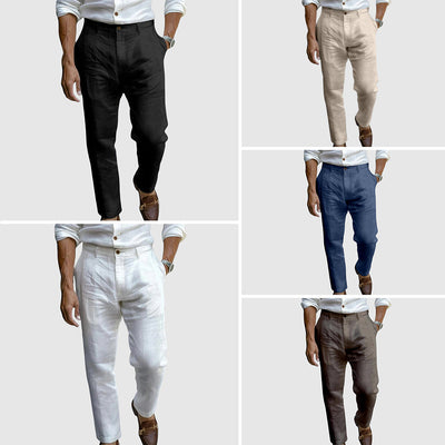St. Tropez Chic Linen Pants