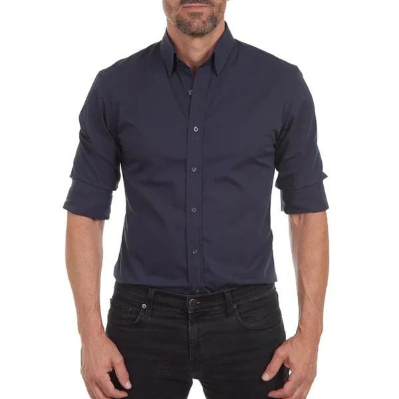 Aston | Wrinkle Free Shirt With Zip