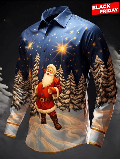 Claus | Elegant Christmas Shirt