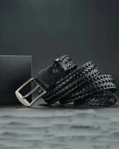 Braided Cowhide Belt
