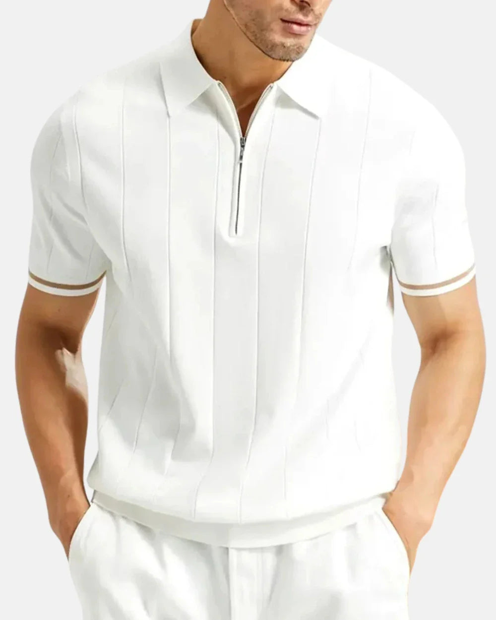 Santino Zip Polo