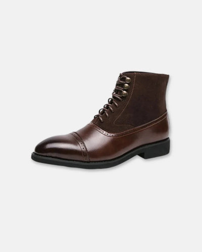 Los Muertos Leather Lace-Up