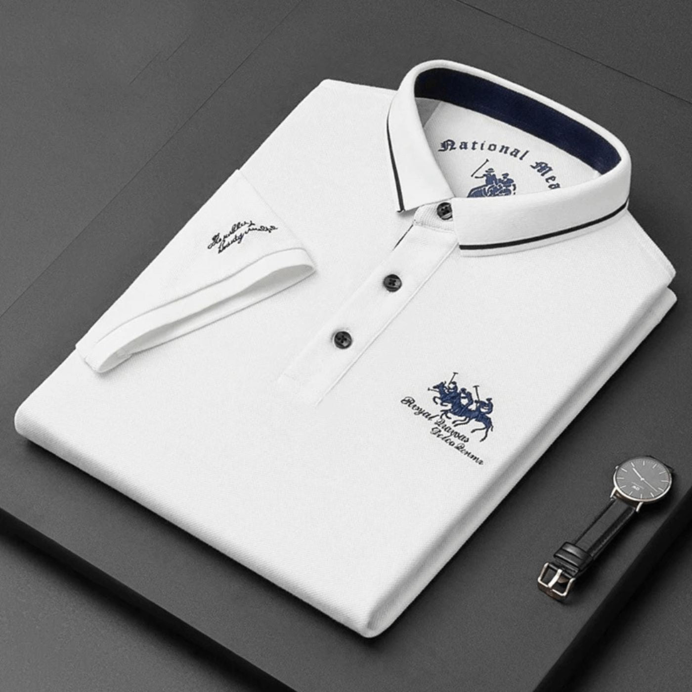 JOHNNY | LUXURY MENS POLO (1+1 FREE POLO)