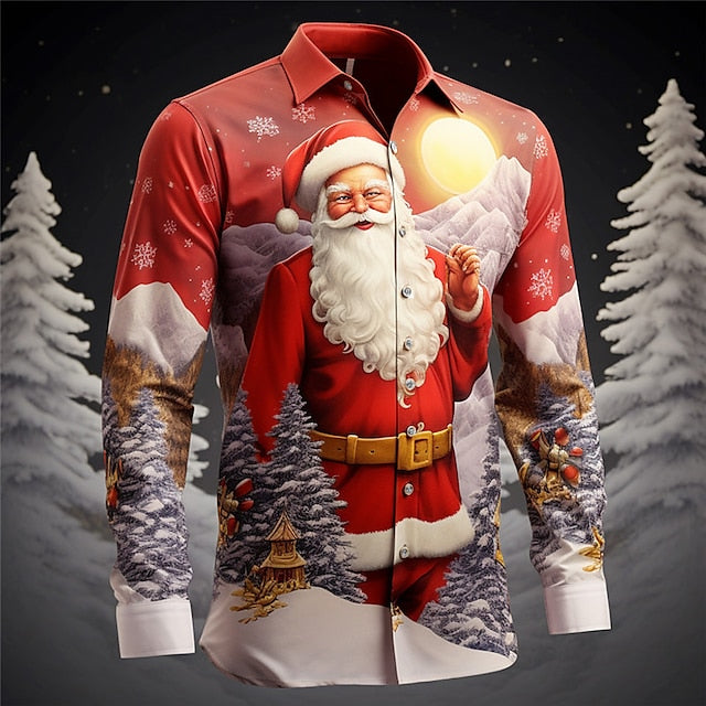 Claus | Elegant Christmas Shirt