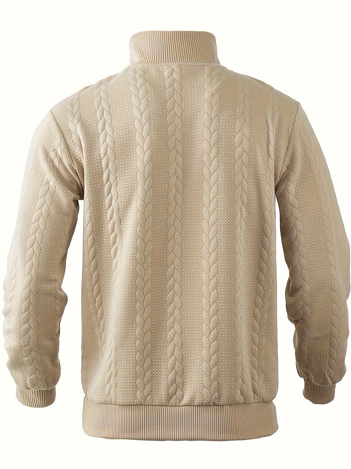 Rafael | Cable Knit Zip Up