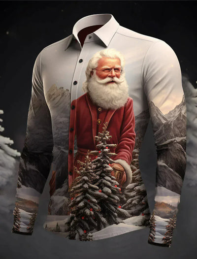 Claus | Elegant Christmas Shirt