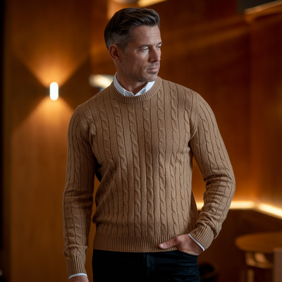 Carter Cashmere Cable Knit Sweater