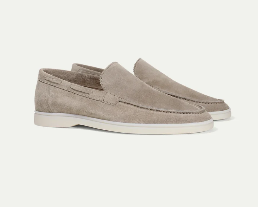 Suede Loafers