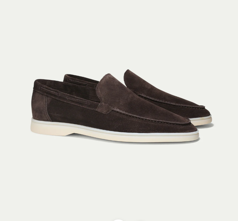 Suede Loafers