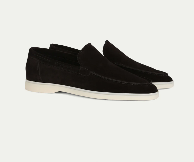 Suede Loafers